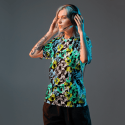turning point abstract pattern recycled unisex sports jersey