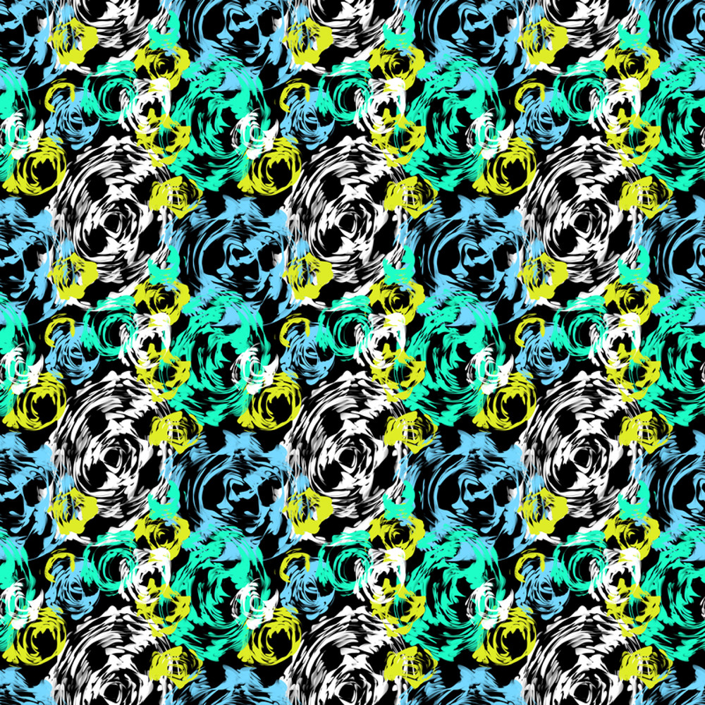 Turning Point Abstract Pattern Youth Rash Guard