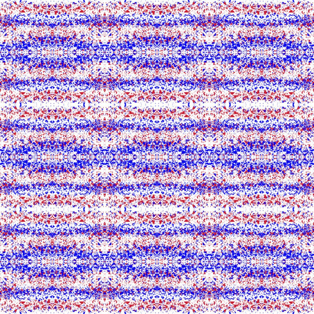 Fourth of July Fragmented Pattern Unisex Tank Top