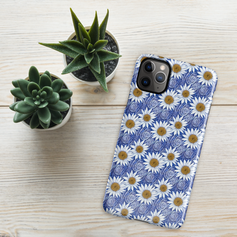Daisy Flowers Floral Pattern Snap case for iPhone®