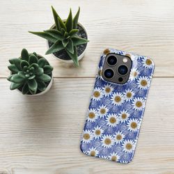 daisy flowers floral pattern snap case for iphone®