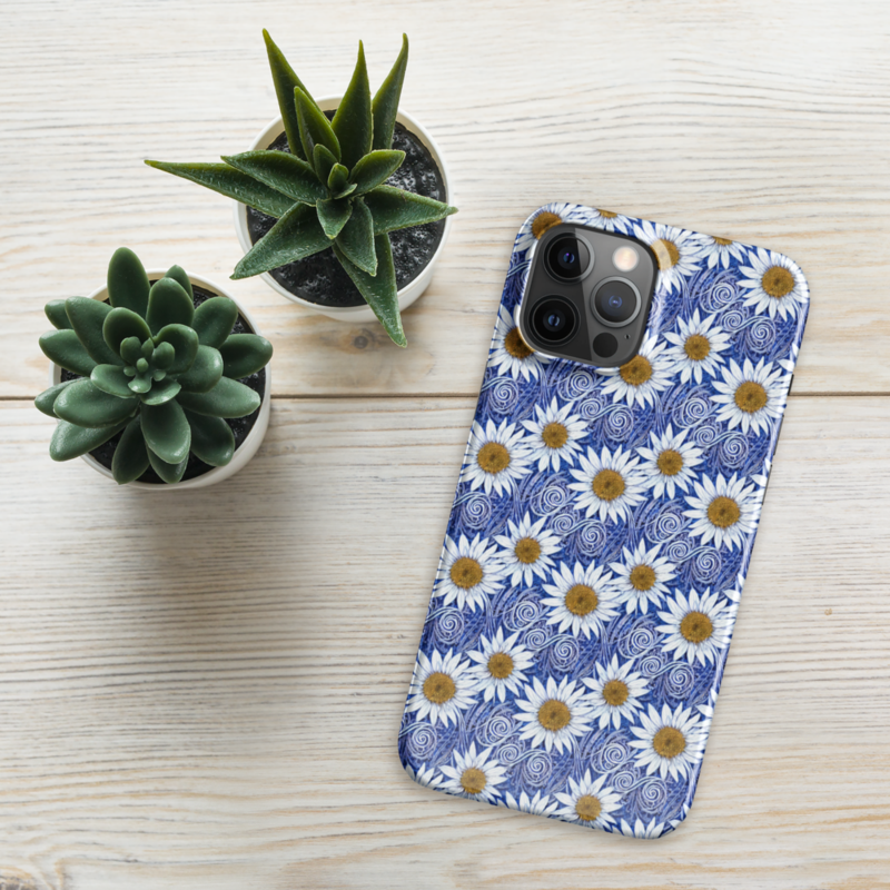Daisy Flowers Floral Pattern Snap case for iPhone®