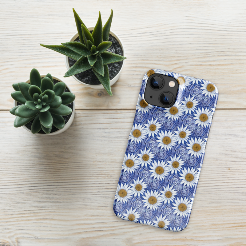 Daisy Flowers Floral Pattern Snap case for iPhone®