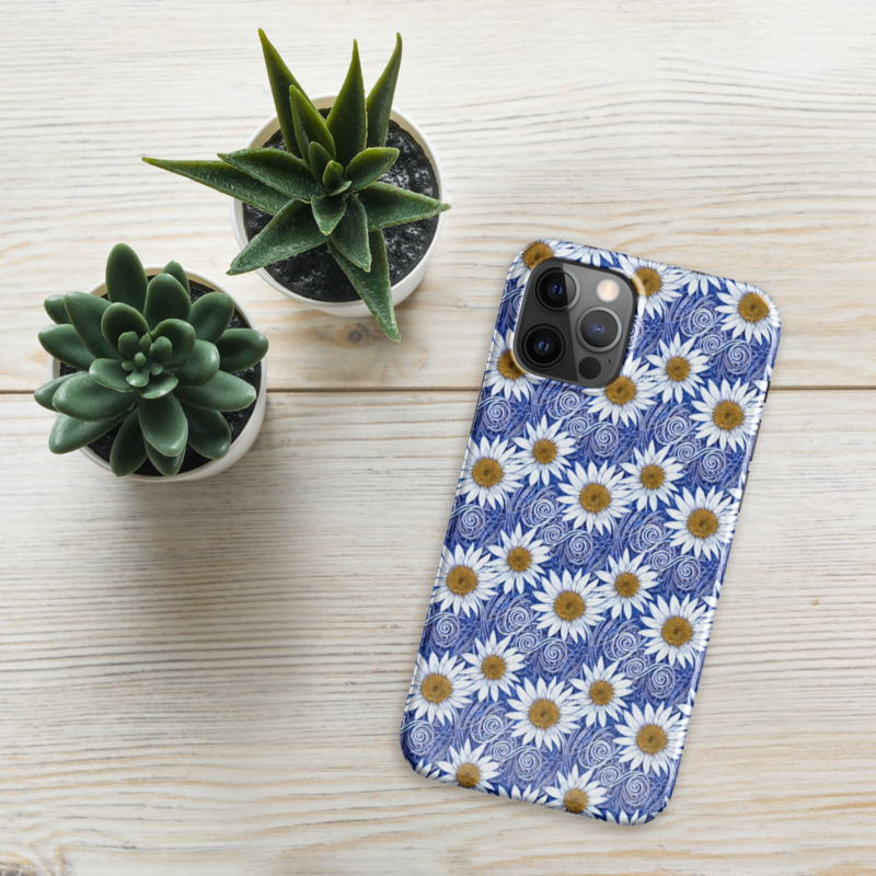 Daisy Flowers Floral Pattern Snap case for iPhone®