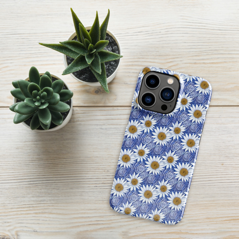 Daisy Flowers Floral Pattern Snap case for iPhone®