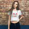 Teaching Is My Cardio Women’s Crop Tee