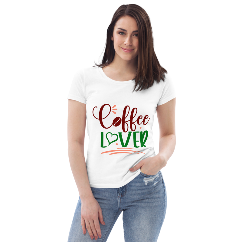 Coffee Lover Women's fitted eco tee