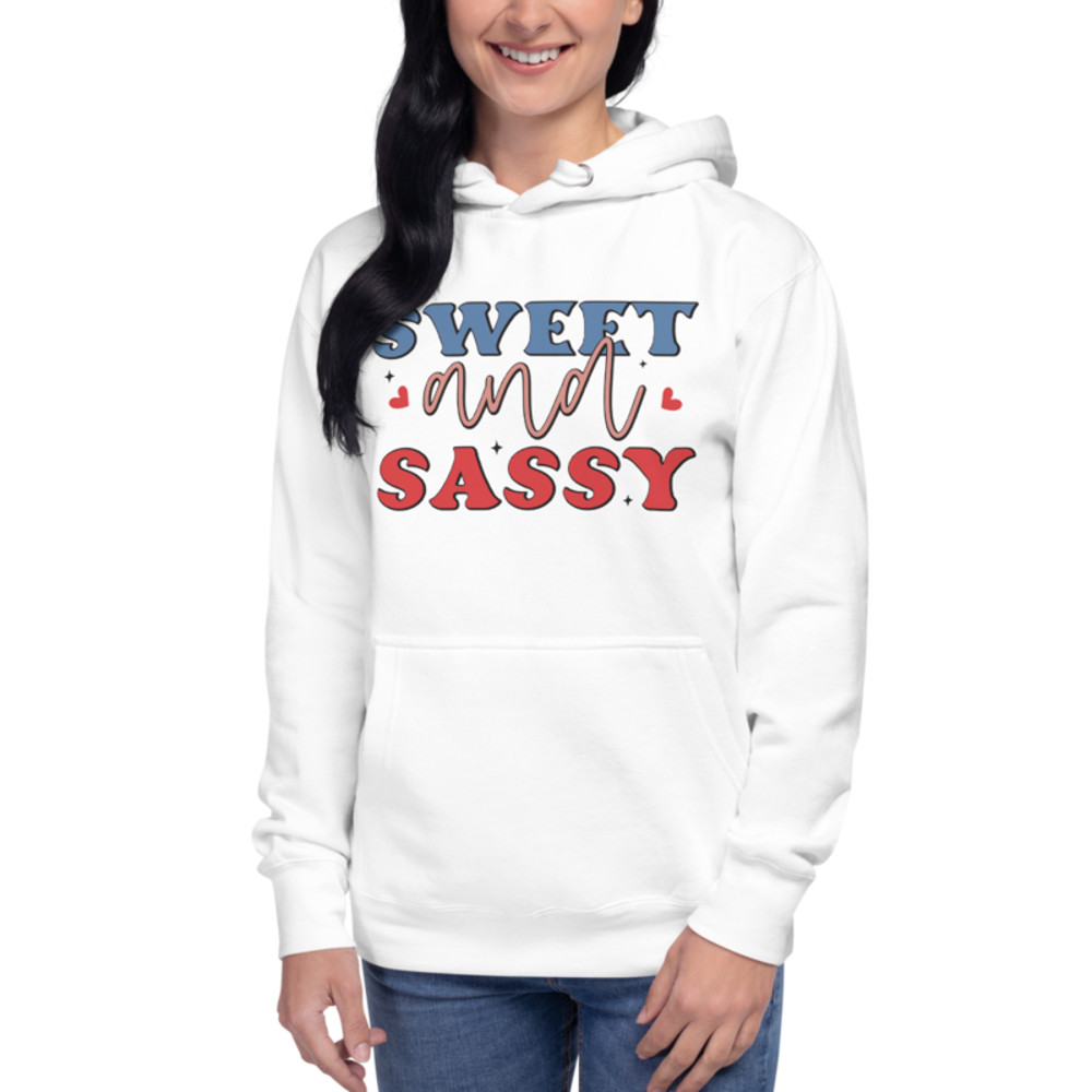 Sweet and Sassy Unisex Hoodie
