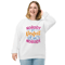 Nobody Is Perfect and I Am Nobody Funny Quote Unisex organic raglan sweatshirt