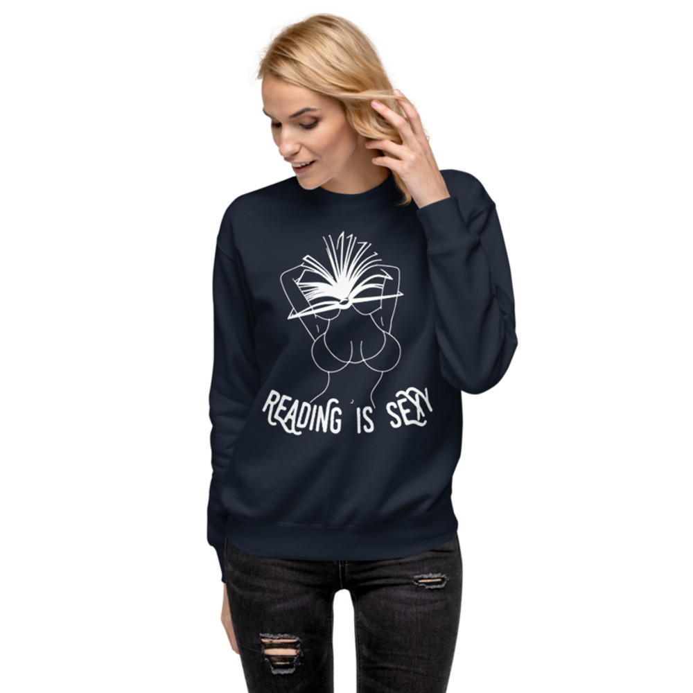 Reading is Sexy Unisex Premium Sweatshirt