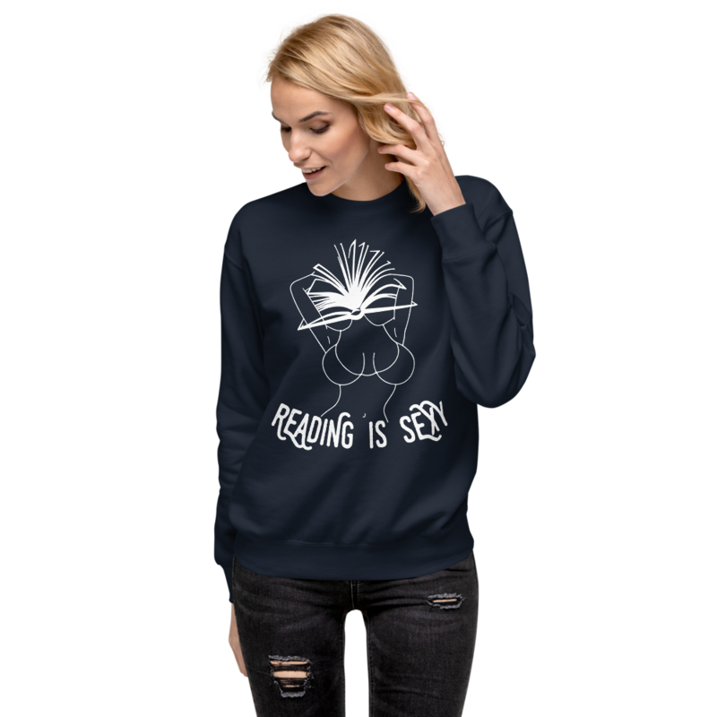 Reading is Sexy Unisex Premium Sweatshirt