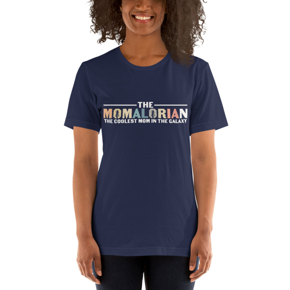 The Momalorian The Coolest Mom In The Galaxy Funny Unisex t-shirt
