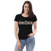 The Momalorian The Coolest Mom In The Galaxy Funny Women's fitted eco tee