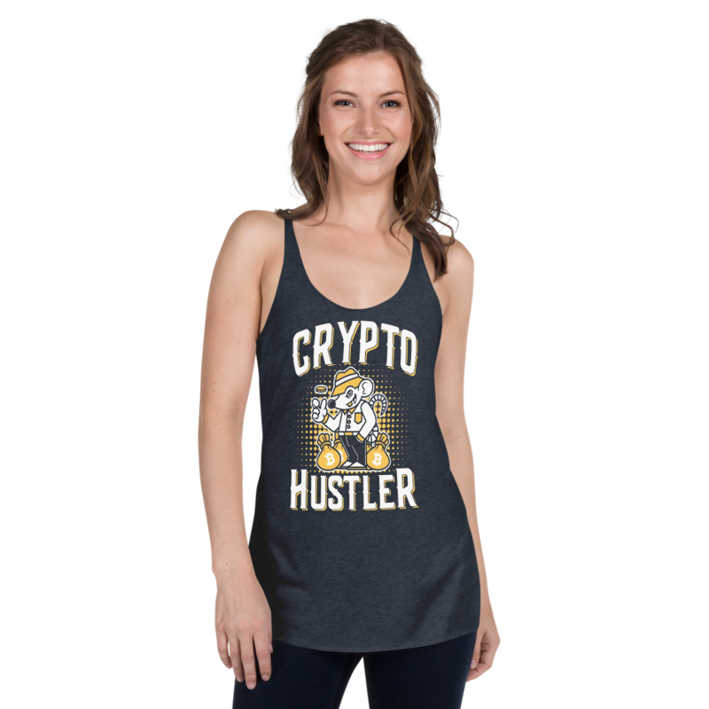 Crypto Hustler Women's Racerback Tank