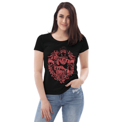 Love Is a Gamble Women's fitted eco tee