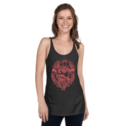 love is a gamble women's racerback tank