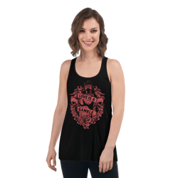 love is a gamble women's flowy racerback tank