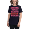 Strong Woman Raising Strong Woman Women's Relaxed T-Shirt