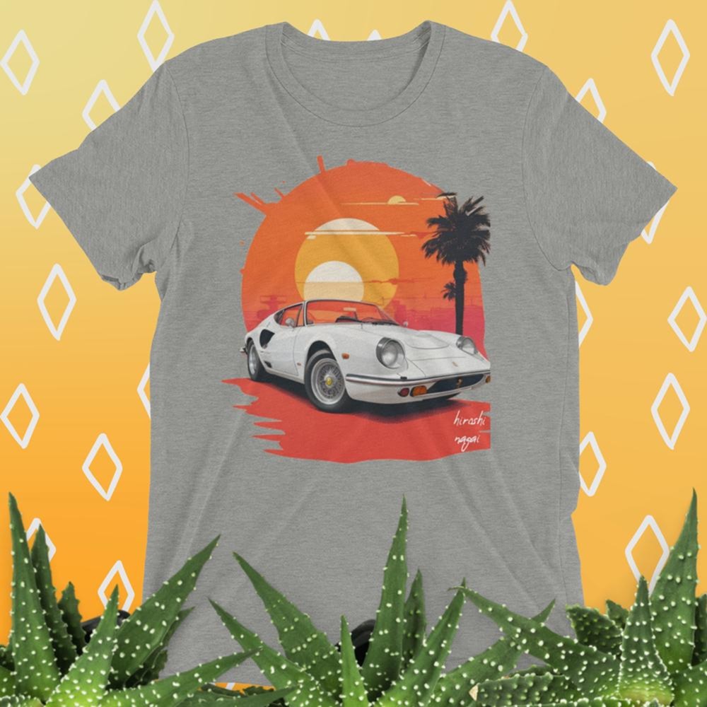 Hiroshi nagai & Ferrari Short sleeve t-shirt