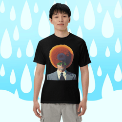 rene magritte unisex garment-dyed heavyweight t-shirt