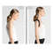Adjustable back support brace for men and women