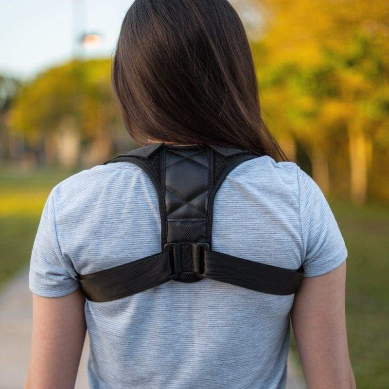 Comfortable posture brace for office workers