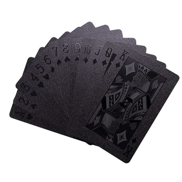 Waterproof Black Diamond Playing Cards