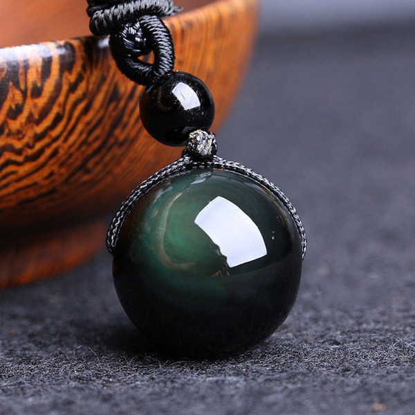 Obsidian Necklace Crystal For Women