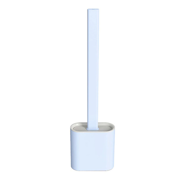 Revolutionary Flexible Silicone Toilet Brush With Holder