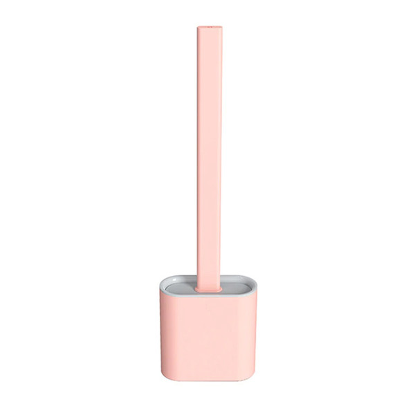 Revolutionary Flexible Silicone Toilet Brush With Holder