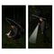 Windproof LED Inverted Umbrella with Reflective Stripe & Reverse Folding 3