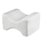 Breathable memory foam knee pillow for side sleepers