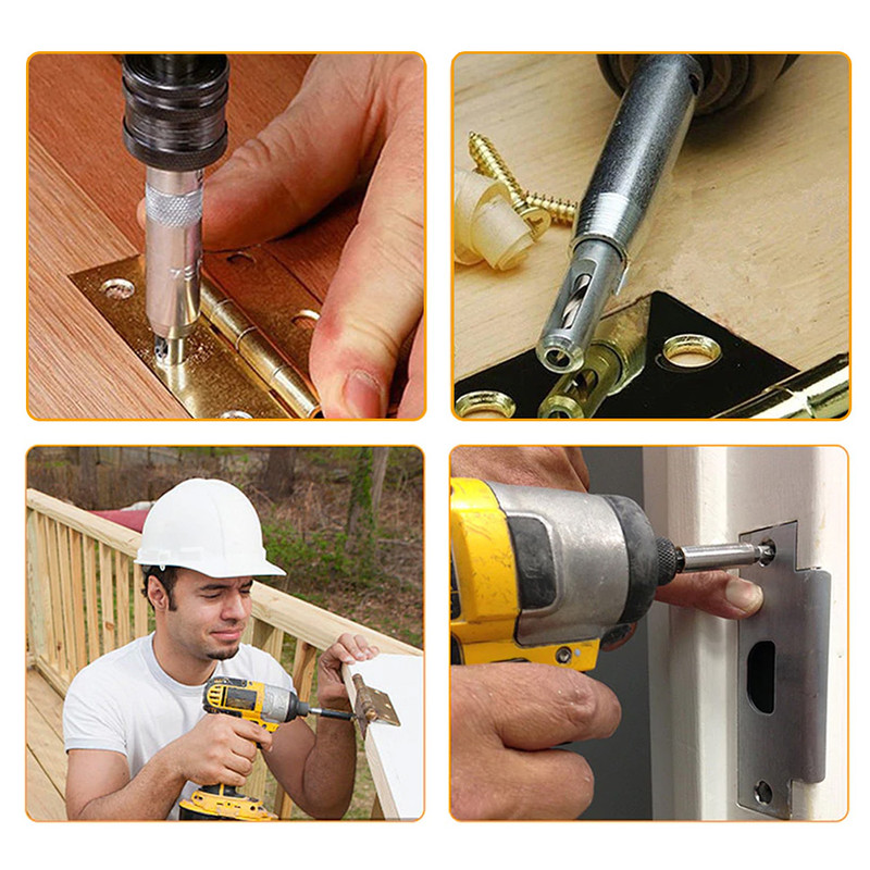 Self-Centering Hinge Drill Bits 1