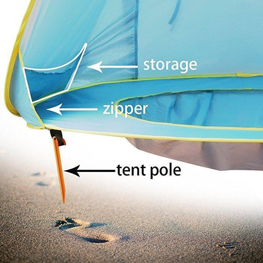 modern kids pop up beach tent