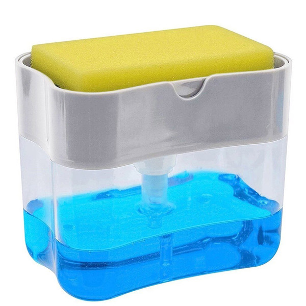 Soap Caddy With Sponge Holder