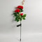 Solar Powered LED Rose Light Red
