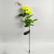 Solar Powered LED Rose Light Yellow