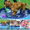 Outdoor Collapsible Portable Paw Pool For Dogs & Cats