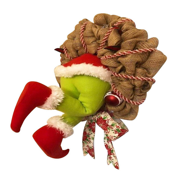 Thief Grinch Christmas Wreath