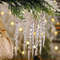 Christmas Tree Hanging Ornament Fake Icicles Set of 10