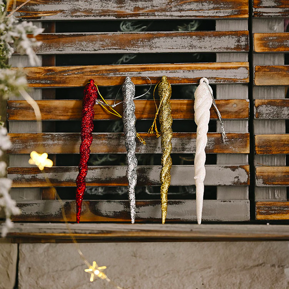 icicles for christmas tree