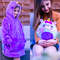 Multifunctional stuffed animal hoodie for children