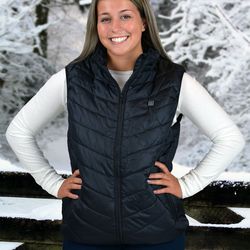 tech heated unisex vest with 3 heat levels & quick warm-up