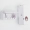 Automatic Toothpaste Dispenser Set With Toothbrush Caddy & Toothpaste Holder2