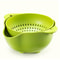 Versatile bowl with colander for pasta and salads