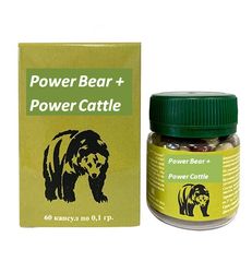 Power Bear + Power Cattle 60 caps.
