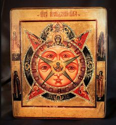 Icon with the ark "All-seeing eye of God"