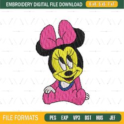 Disney Baby Minnie Mouse Embroidery