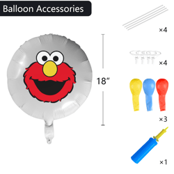 Elmo Foil Balloon