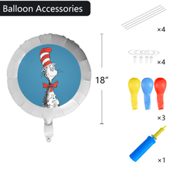 Dr Seuss Foil Balloon